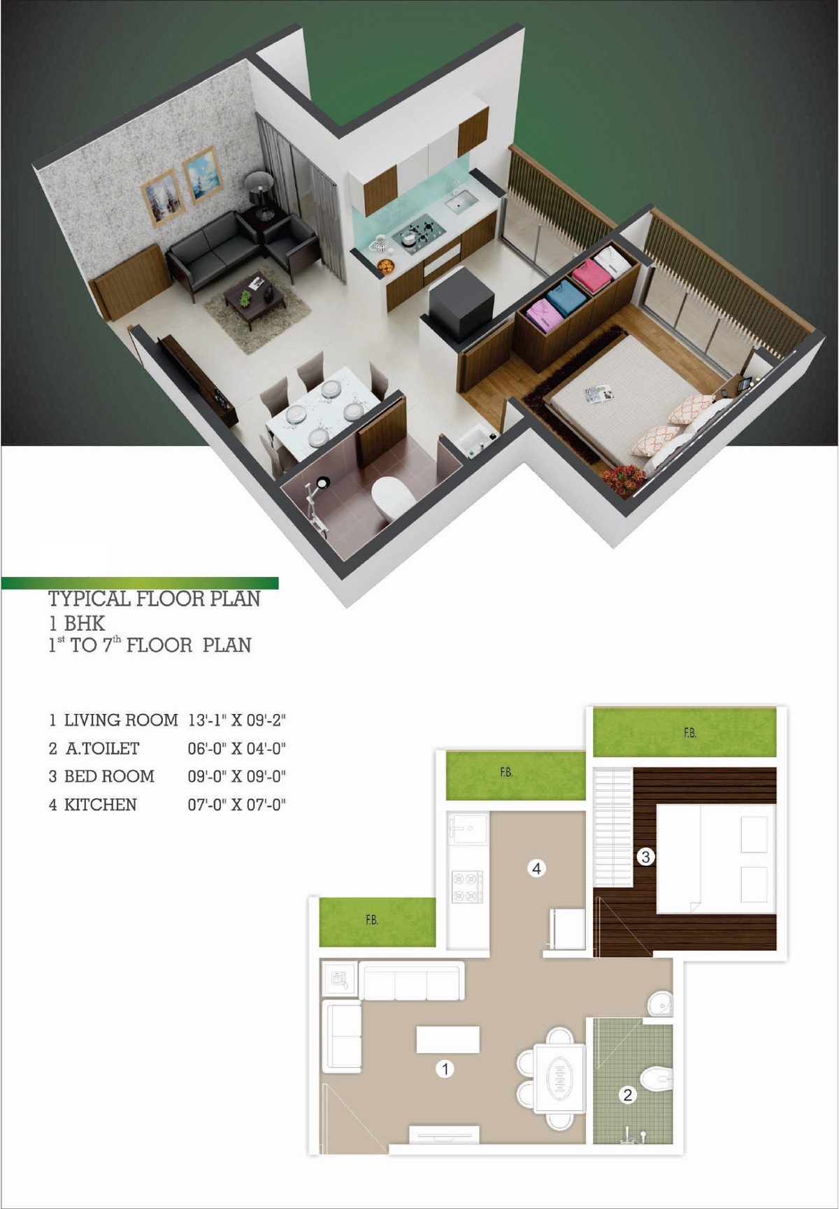 1 BHK